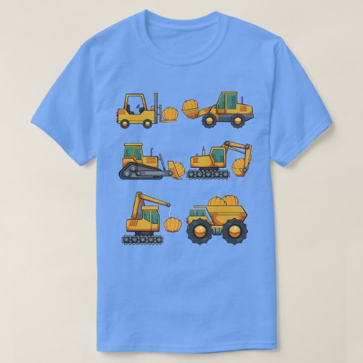 Pumpkin Ecavator Lazy Halloween Kostüm Heavy Equi T-Shirt (Design vorne)