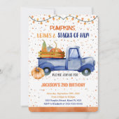 Pumpkin-Einladung Einladung (Vorderseite)