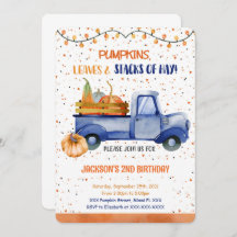 Pumpkin-Einladung
