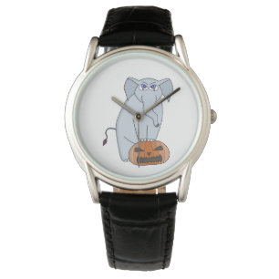 Pumpkin Elephant Armbanduhr