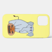 Pumpkin Elephant Case-Mate iPhone Hülle (Rückseite (Horizontal))