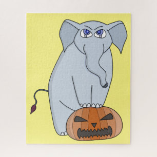 Pumpkin Elephant Puzzle