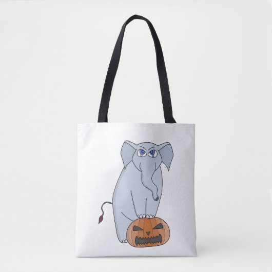 Pumpkin Elephant Tasche (Vorderseite)
