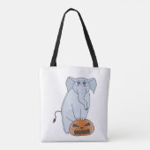 Pumpkin Elephant Tasche (Rückseite)