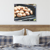 Pumpkin Ernte auf Lieferwagen Truck Fall Leinwanddruck (Insitu (Schlafzimmer))