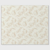 Pumpkin Erntedank Herbst Herbst Design Geschenkpapier (Flach)