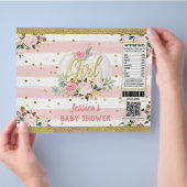 Pumpkin Es ist ein Baby-Dusche Chip Beutel Wrapper Flyer (Hand)