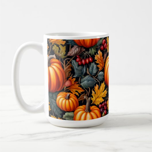 Pumpkin Extravagant Erntedank Kaffeetasse (Links)