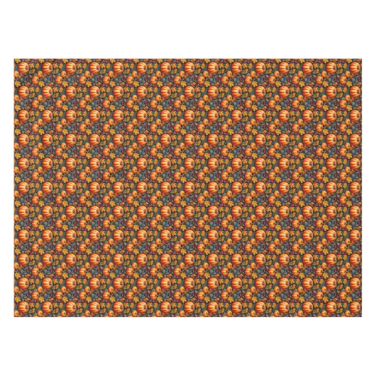 Pumpkin Extravagant Erntedank Tischdecke (Vorderseite (Horizontal))