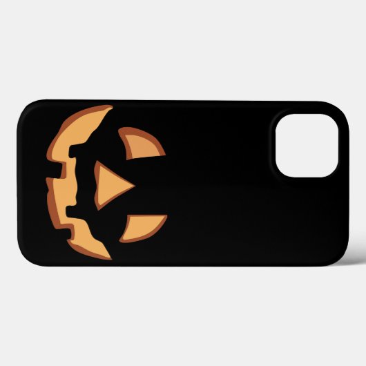 Pumpkin Face 1 OtterBox iPhone Case (Rückseite (Horizontal))