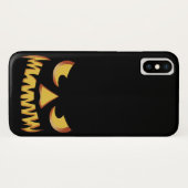 Pumpkin Face 2 Case-Mate iPhone Hülle (Rückseite (Horizontal))