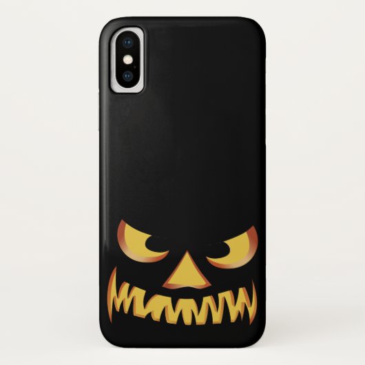 Pumpkin Face 2 Case-Mate iPhone Hülle (Rückseite)
