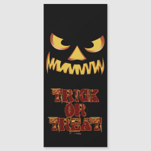 Pumpkin Face 2 Magnetkarte