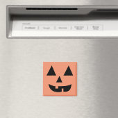 Pumpkin Face Halloween Magnet (In Situ (Geschirrspüler))
