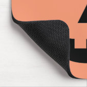 Pumpkin Face Halloween Mousepad (Ecke)
