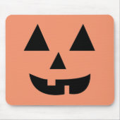 Pumpkin Face Halloween Mousepad (Vorne)