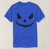 Pumpkin Face Halloween T - Shirt (Design vorne)