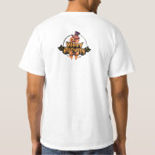 Pumpkin Face Halloween T-Shirt (Rückseite)