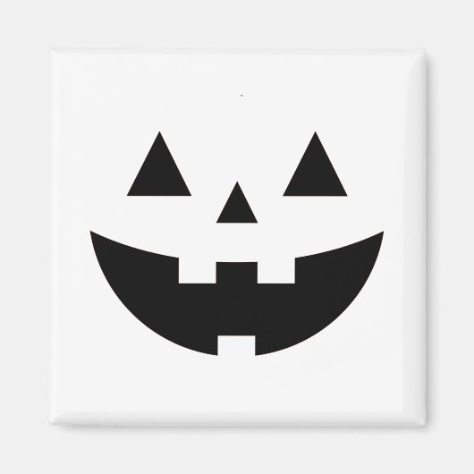 Pumpkin Face Magnet (Vorne)