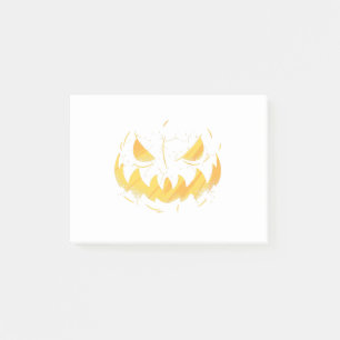 Pumpkin Face Post-it Klebezettel