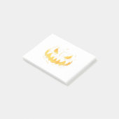 Pumpkin Face Post-it Klebezettel (angewinkelt)