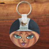 Pumpkin Face Schlüsselanhänger (Vorderseite)