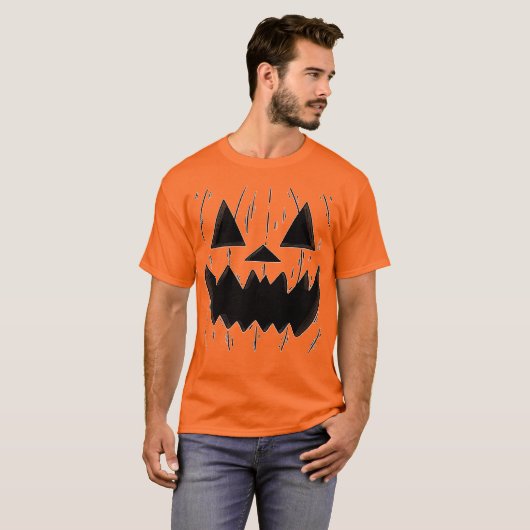 Pumpkin Face T-Shirt (Vorne ganz)