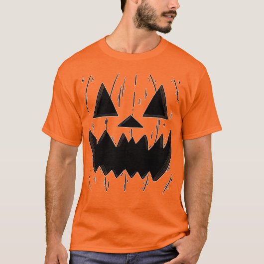 Pumpkin Face T-Shirt (Vorderseite)