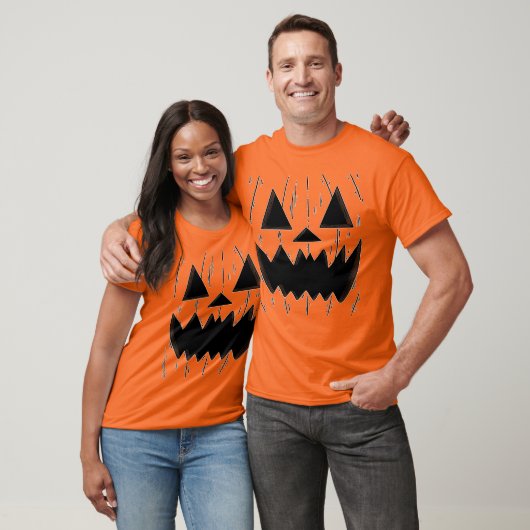 Pumpkin Face T-Shirt (Unisex)