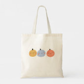 Pumpkin Face Tote Bag Tragetasche (Rückseite)