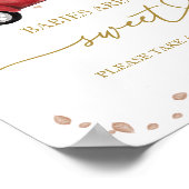 Pumpkin Fall Babies sind süße Zeichen Poster (Ecke)