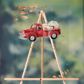 Pumpkin Fall Baby Dusche Begrüßungszeichen Acrylschild (Neutral)