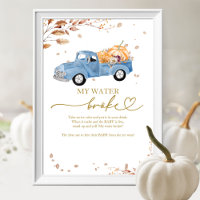 Pumpkin Fall Baby Dusche Mein Wasser Broke Spiel