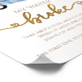 Pumpkin Fall Baby Dusche Mein Wasser Broke Spiel S Poster (Ecke)