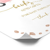 Pumpkin Fall Books für Babysignatur Poster (Ecke)