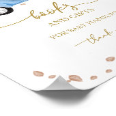 Pumpkin Fall Books für Babysignatur Poster (Ecke)