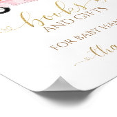 Pumpkin Fall Books für Babysignatur Poster (Ecke)