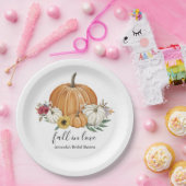 Pumpkin Fall Brautparty Paper-Teller Pappteller (Party)