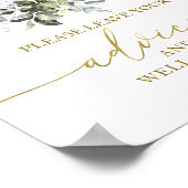 Pumpkin Fall Brautparty Ratgeber wünscht Signatur Poster (Ecke)