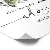 Pumpkin Fall Brautparty Ratgeber wünscht Signatur Poster (Ecke)