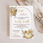 Pumpkin Fall Bridal Dusche Einladung