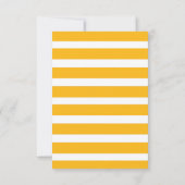 Pumpkin Fall Danke-Karte für Mädchen oder Junge Mitteilungskarte (Rückseite)