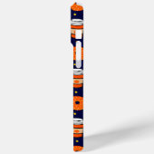 Pumpkin Fall Donuts & Kaffee Erntedank Blau Case-Mate iPhone Hülle (Rückseite / Links)