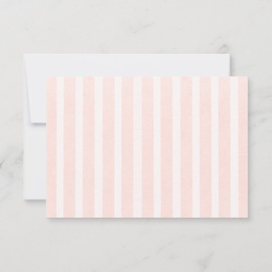 Pumpkin Fall Floral Baby Shower Thank You Card Dankeskarte (Rückseite)