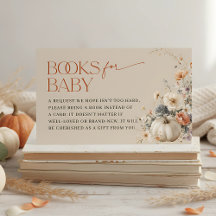Pumpkin Fall Floral Books für Baby