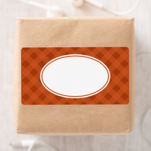 Pumpkin Fall Food Kitchen Gingham Labels (Insitu)