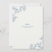 Pumpkin Fall Ginger Jar Chinoiserie Birthday Einladung (Rückseite)