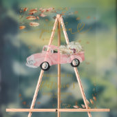 Pumpkin Fall Girl Babydusche Begrüßungszeichen Acrylschild (Neutral)