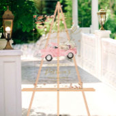 Pumpkin Fall Girl Babydusche Begrüßungszeichen Acrylschild