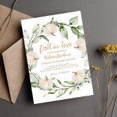 Pumpkin Fall Greenery Brautparty Einladung